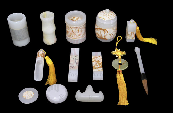 玉石禮品,玉雕品牌,玉石套件,龍美達(dá)石材集團(tuán),尚石珍品