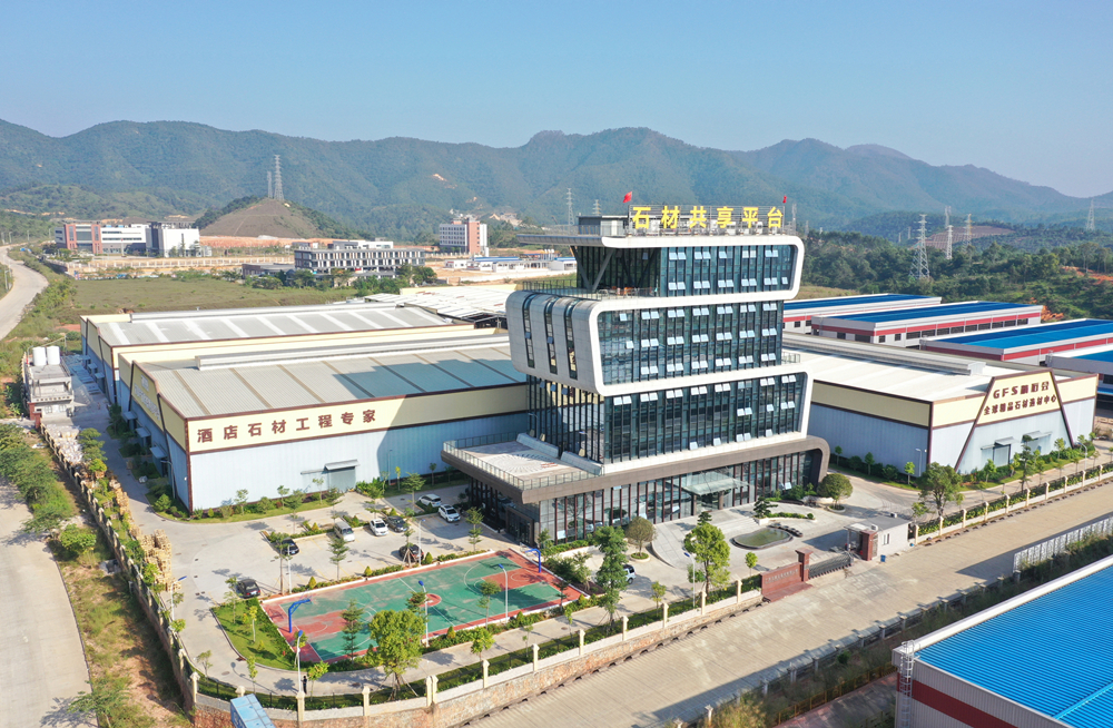 龍美達石材共享平臺,龍美達生產基地,酒店石材工程專家